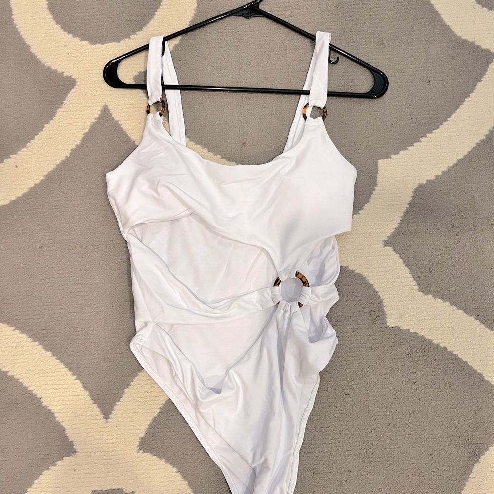 NWOT - White one piece swimsuit